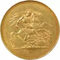 Edward VII - 5 Gold Pounds - 1902 London