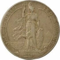 Edward VII - Silver Florin - 1908 London