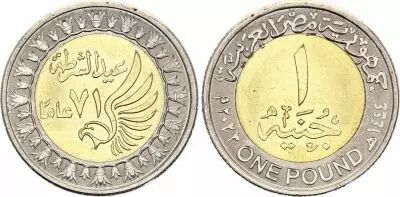 Egipto 1 Pound - Police Day - 2023