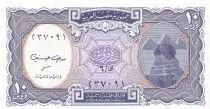 Egipto 10 Piastres - Sphinx, Pyramides - 2002