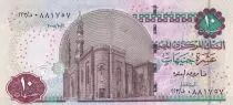 Egipto 10 Pounds - Mosque - 2005 - P.64c