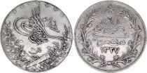Egipto 20 qirsh, Muhammad V -  1327/6