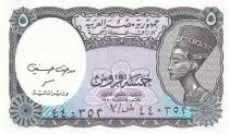 Egipto 5 Piastres - Nefertiti - 2002 - P.190