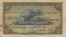 Egitto 25 Piastres - 16-02-1949 - P.10