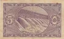 Egypt 5 Piastres - Dam - 1940 - P.163