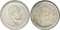 Egypt 50 Piastres Nasser - 1970 (1390) - Argent
