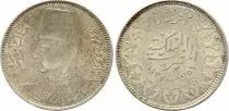 Egypte 2 Piastres Roi Farouk 1356 - Argent