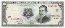 El Salvador 10 Colones - 1983 - P.135