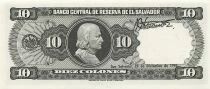 El Salvador 10 Colones - 1988 - P.135