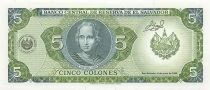 El Salvador 5 Colones - 1990 - P.138