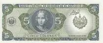 El Salvador 5 Colones - J.M. Delgado - C. Colomb - 1999 - P.138a