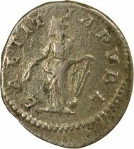 Elagabalus - Denarius, Laetitia - 219 Rome