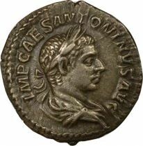 Elagabalus - Denarius, Mars - 219 Rome