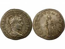 Elagabalus - Denarius, Salus - 218 Rome