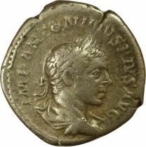 Elagabalus - Denarius, Sol - 220 Rome