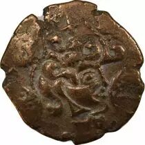 Electrum Stater, with huddled character - Ist Century BC