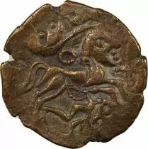 Electrum Stater, with huddled character - Ist Century BC
