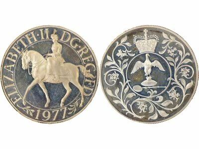 Elizabeth II - 25 Silver Cents, Jubilee - 1977 Llantrisant
