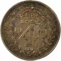 Elizabeth II - 4 Silver Pence, Maundy - 1968 Westminster