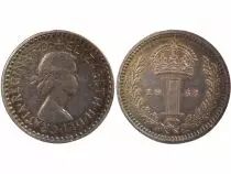 Elizabeth II - Silver Penny, Maundy - 1968 Westminster