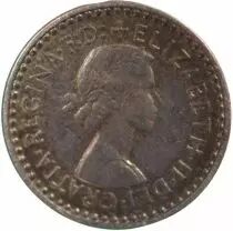 Elizabeth II - Silver Penny, Maundy - 1968 Westminster