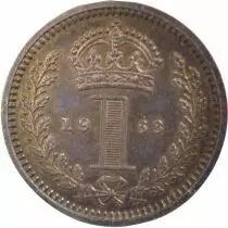 Elizabeth II - Silver Penny, Maundy - 1968 Westminster