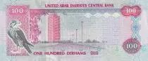 Emiratos &Aacute;rabes Unidos 100 Dirhams - Fortress - Falcon - 2018 - P.UNC - P.30g