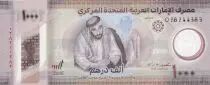Emiratos &Aacute;rabes Unidos 1000 Dirhams - Cheikh Zayed bin Sultan - Polymer - 2022