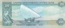 Emiratos �rabes Unidos 20 Dirhams - Dubai Creek Golf and Yacht Club center - Boat - 2016 - UNC - P.28d