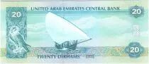Emiratos &Aacute;rabes Unidos 20 Dirhams Dubai Creek Golf and Yacht Club center - Boat 2013