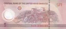 Emiratos &Aacute;rabes Unidos 5 Dirhams - Ajman fortress - Polymer - 2024 - P.W36a