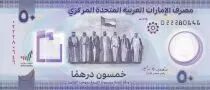 Emiratos �rabes Unidos 50 Dirhams - Golden jubilee of the Union - 2021
