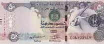 Emiratos �rabes Unidos 50 Dirhams - Oryx - Fort Al Jahilie - 2016 - UNC - P.29f