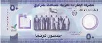 Emiratos &Aacute;rabes Unidos 50 Dirhams - The 50th anniversary of fundation of UAE -  2021 - UNC - P.NEW