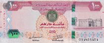 Emirats Arabes Unis 100 Dirhams - Forteresse - Faucon - 2018 - P.NEUF - P.30g