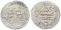 Emirs of Hisn Kaifa - 2 Silver Dirham, Type G - 745 AH (1344 / 1345)