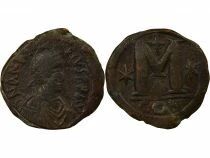 Empire Byzantin Anastase - Follis, 3e P&eacute;riode - 510 / 518 Constantinople