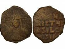 Empire Byzantin Anonyme - Follis, Classe A2 - 976 / 1035 Constantinople, Var. 24