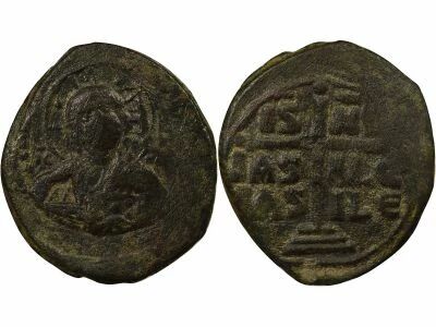 Empire Byzantin Anonyme - Follis, Classe B - 1030 / 1042 Constantinople