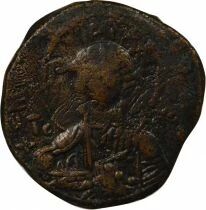 Empire Byzantin Anonyme - Follis, Classe B - 1030 / 1042 Constantinople