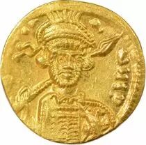 Empire Byzantin Constantin IV - Solidus Or, Classe 3a - 674 / 681 Constantinople