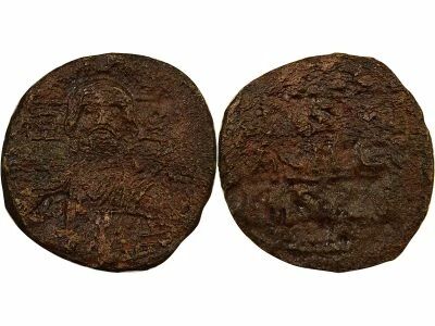 Empire Byzantin Follis, Anonyme, Classe A2 - 976 / 1035 Constantinople