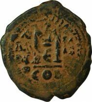 Empire Byzantin Justin II & Sophie - Follis - 565 / 568 Constantinople