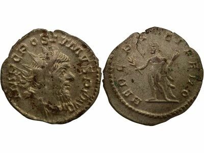 Empire des Gaules Postume - Antoninien, Hercule Pacificateur - 262 Tr�ves