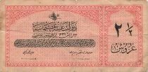 Empire Ottoman 2 1/2 Piastres - 1332 (1916) - P.86