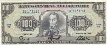 Equateur 100 Sucres 1990 - Simon Bolivar