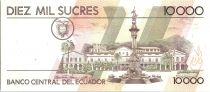 Equateur 10000 Sucres V. Rocafuerte - Monument Indépendance - 1998 - P.127 c