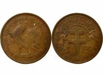 Equatorial African States Franc, Free France - 1943 Pretoria