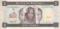 Erythrée 1 Nakfa - Trois fillettes - écoliers - 1997 - NEUF - P.1