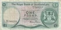 Escocia 1 Pound - Royal Bank of Scotland - 1985 - UNC - P.341b